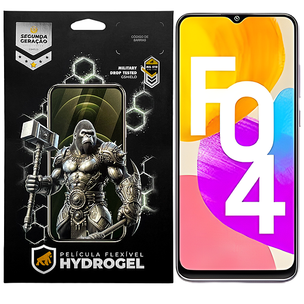 Película para Samsung Galaxy F04 - Hydrogel Gamer Fosca - Gshield