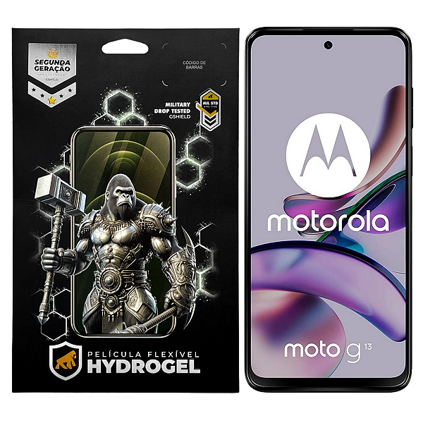 Película para Motorola Moto G13 - Hydrogel Gamer Fosca - Gshield