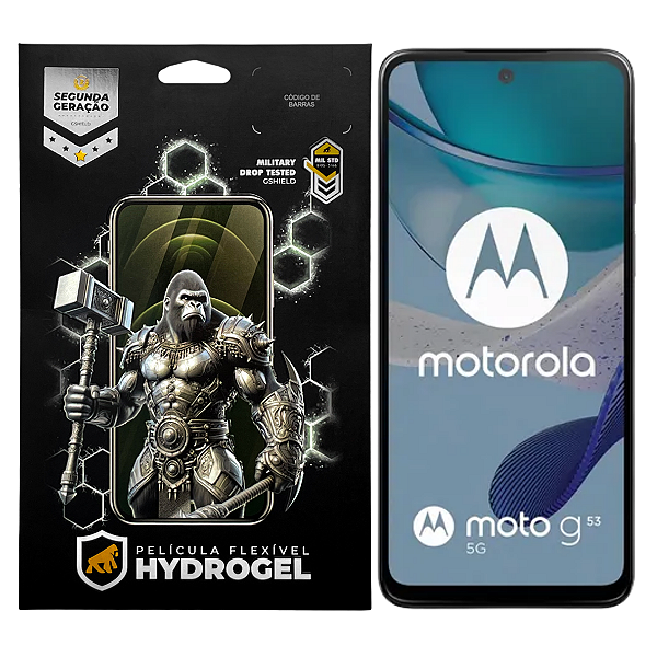 Película para Motorola Moto G53 5G - Hydrogel Gamer Fosca - Gshield