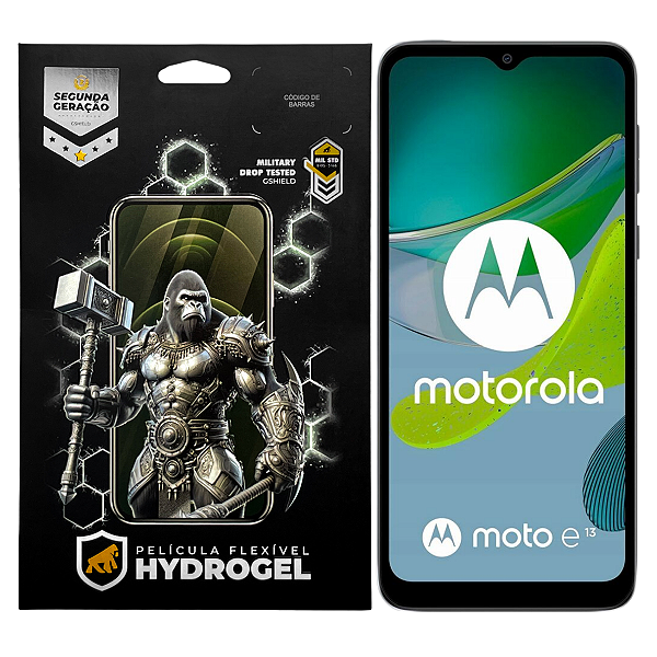 Película para Motorola Moto E13 - Hydrogel Gamer Fosca - Gshield