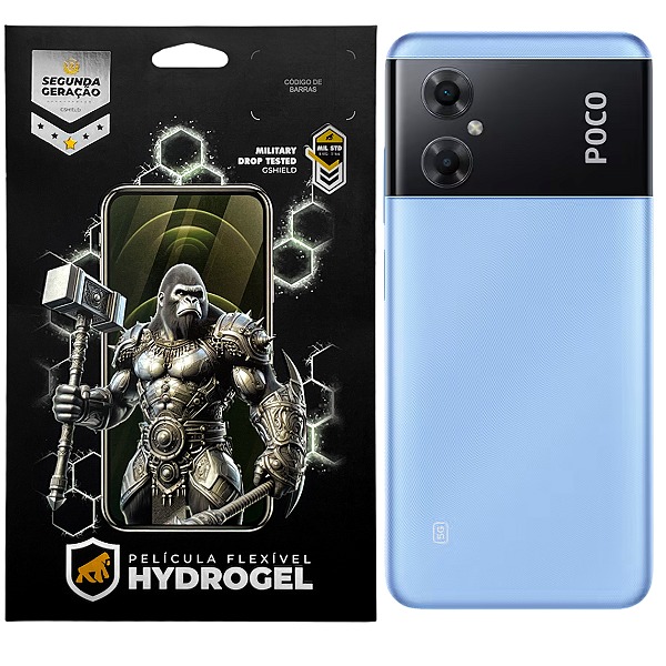 Película para Xiaomi Poco M4 5G - Traseira Hydrogel HD- Gshield
