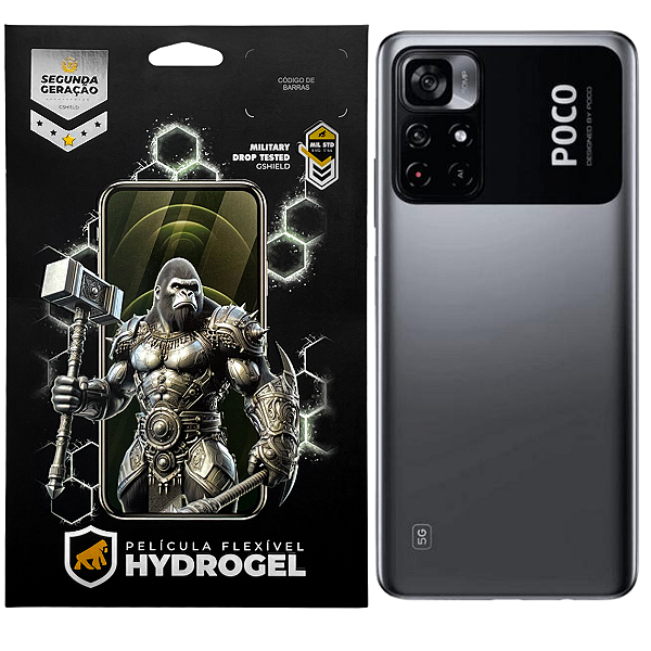 Película para Xiaomi Poco M4 Pro 5G - Traseira Hydrogel HD- Gshield