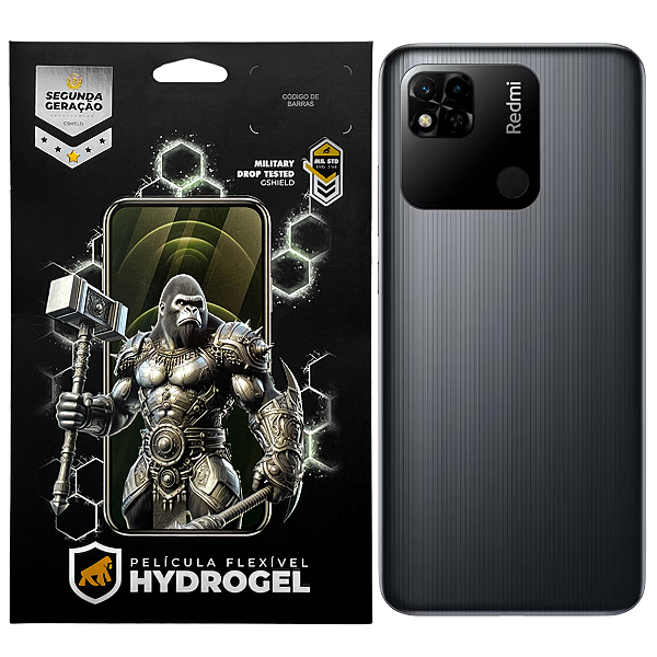 Película para Xiaomi Redmi 10A - Traseira Hydrogel HD- Gshield