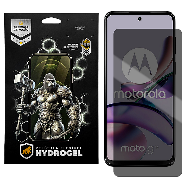 Película para Motorola Moto G13 - Privacidade Hydrogel - Gshield