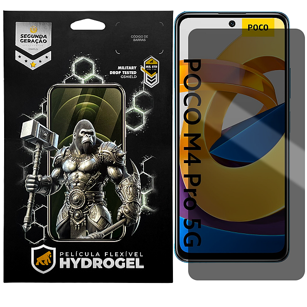 Película para Xiaomi Poco M4 Pro 5G - Privacidade Hydrogel - Gshield
