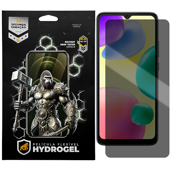 Película para Xiaomi Redmi 10A - Privacidade Hydrogel - Gshield