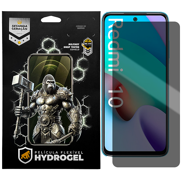 Película para Xiaomi Redmi 10 4G - Privacidade Hydrogel - Gshield