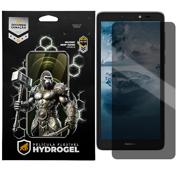 Película para Nokia C2 2nd Edition - Privacidade Hydrogel - Gshield