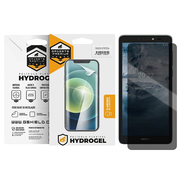 Película para Nokia C2 2nd Edition - Privacidade Hydrogel - Gshield