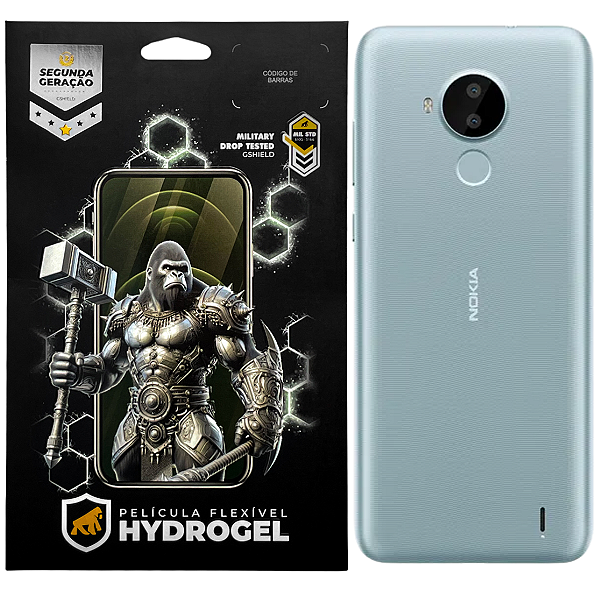 Película para Nokia C30 - Traseira Hydrogel HD - Gshield