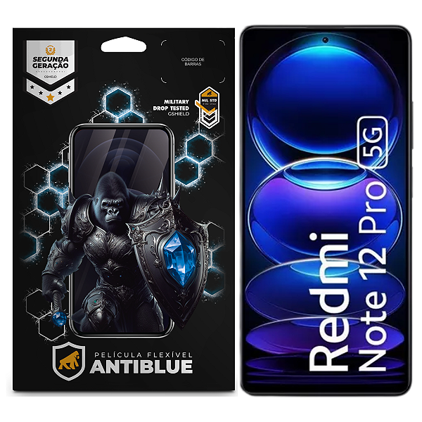 Película para Xiaomi Redmi Note 12 Pro 5G - AntiBlue - Gshield