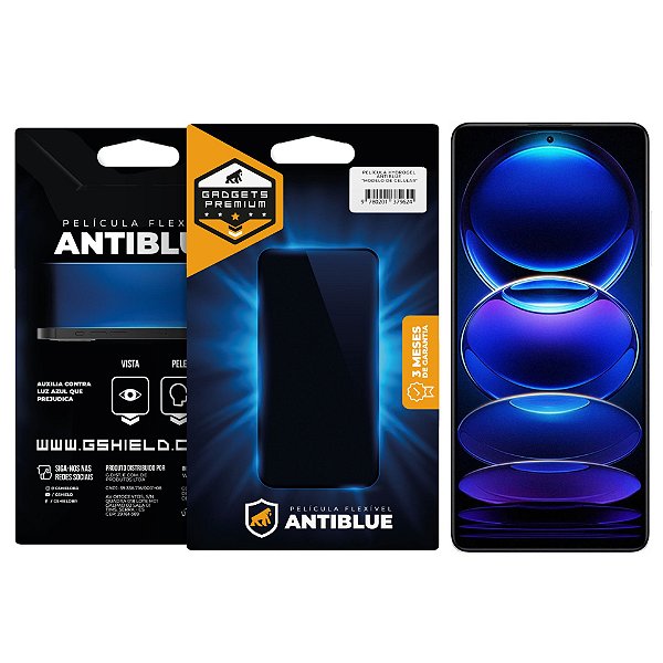 Película para Xiaomi Redmi Note 12 Pro Plus 5G - AntiBlue - Gshield