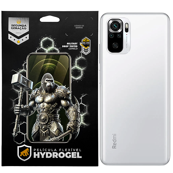 Película para Xiaomi Redmi Note 10S - Traseira Hydrogel HD- Gshield