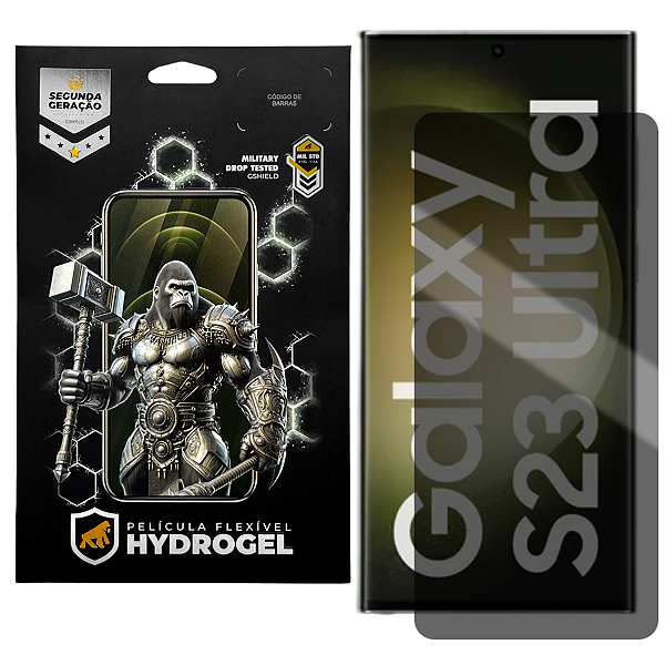 Película para Samsung Galaxy S23 Ultra - Privacidade Hydrogel - Gshield