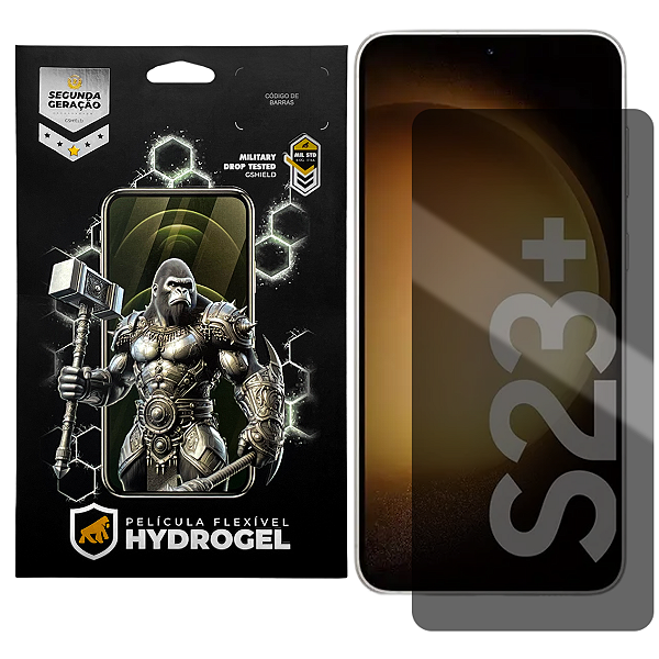 Película para Samsung Galaxy S23 Plus - Privacidade Hydrogel - Gshield
