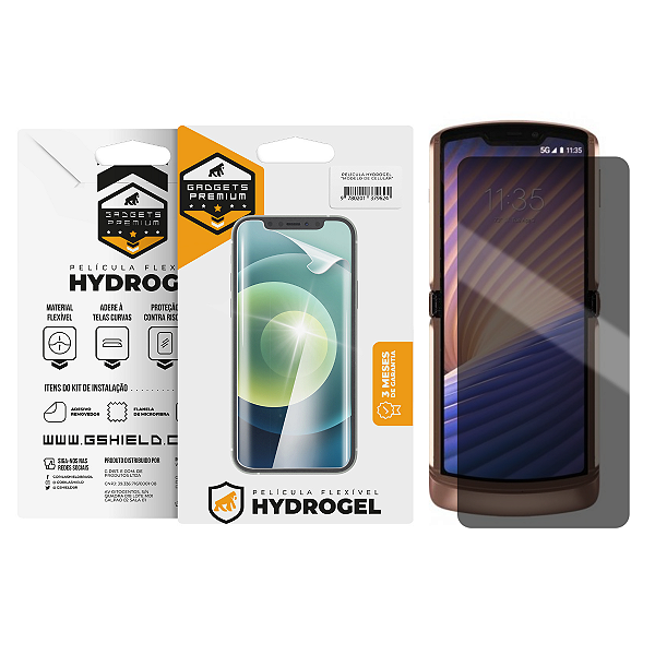 Película para Motorola Razr 5G - Privacidade Hydrogel - Gshield