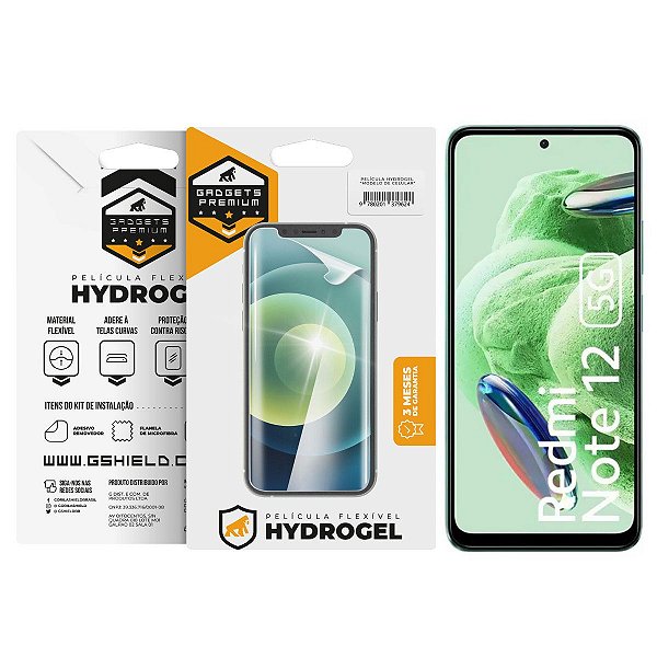 Película para Xiaomi Redmi Note 12 5G - Hydrogel Gamer Fosca - Gshield