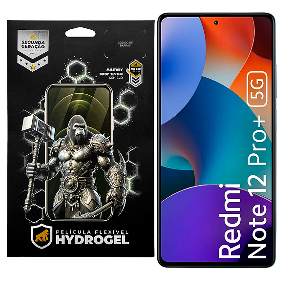 Película para Xiaomi Redmi Note 12 Pro Plus 5G - Hydrogel Gamer Fosca - Gshield
