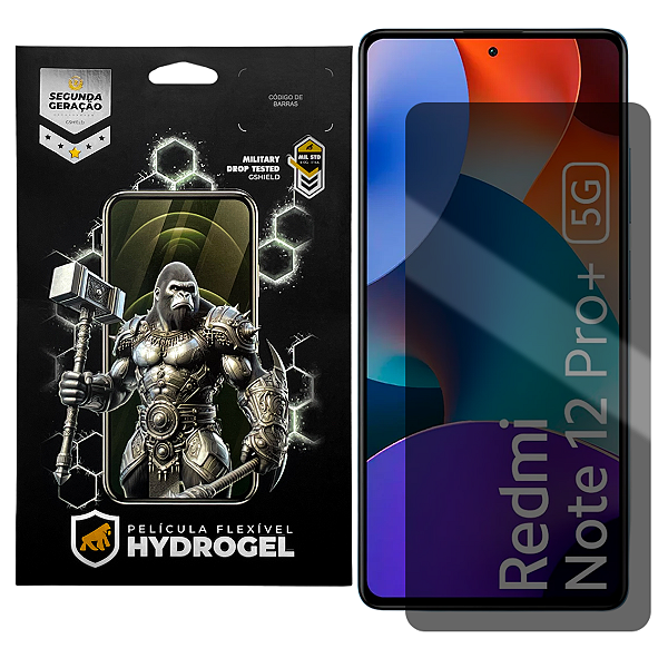 Película para Xiaomi Redmi Note 12 Pro Plus 5G - Privacidade Hydrogel - Gshield