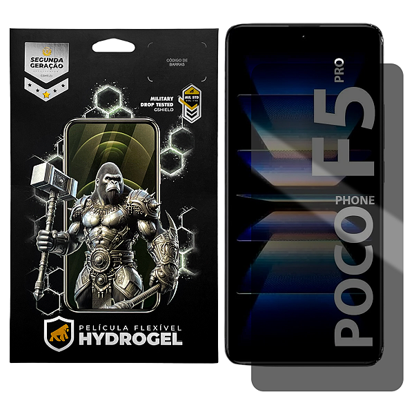 Película para Xiaomi Poco F5 Pro - Privacidade Hydrogel - Gshield