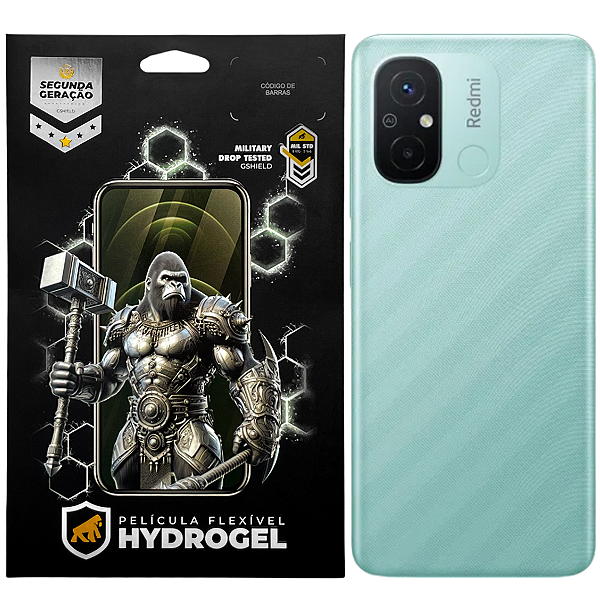 Película para Xiaomi Redmi 12C - Traseira Hydrogel HD- Gshield