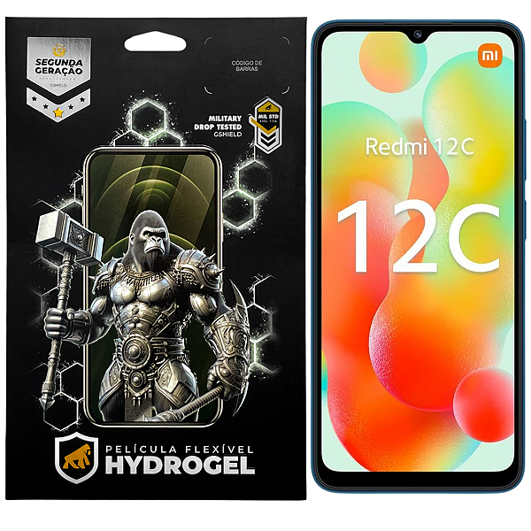 Película para Xiaomi Redmi 12C - Hydrogel Gamer Fosca - Gshield
