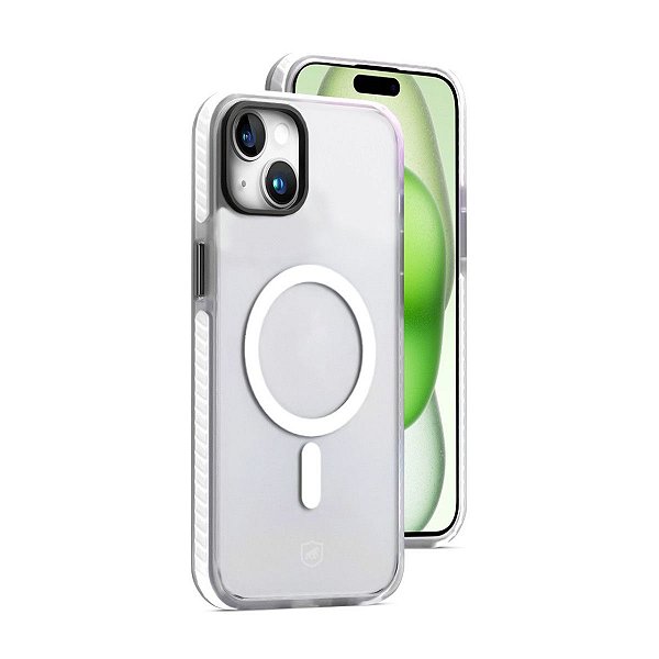 Capa MagSafe Pro para iPhone 15 Plus - Transparente - Gshield