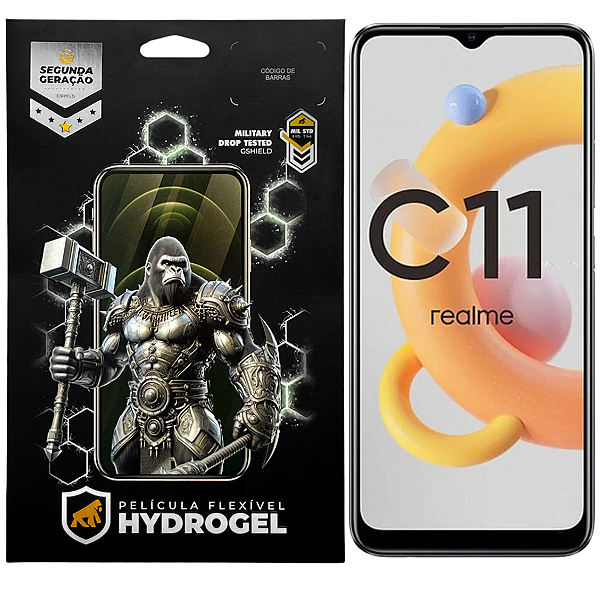Película para Realme C11 - Hydrogel Gamer Fosca - Gshield