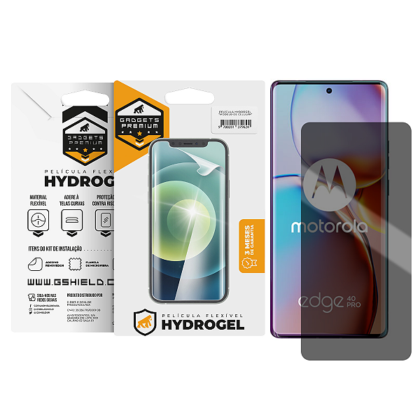 Película para Motorola Edge 40 Pro - Privacidade Hydrogel - Gshield