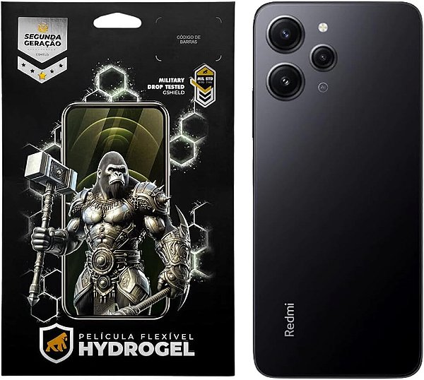 Película para Xiaomi Redmi 12 - Traseira Hydrogel HD - Gshield
