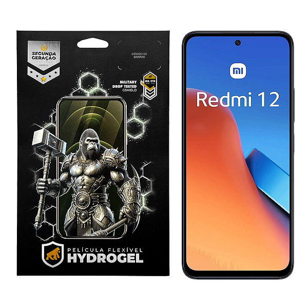 Película para Xiaomi Redmi 12 - Hydrogel Gamer Fosca - Gshield