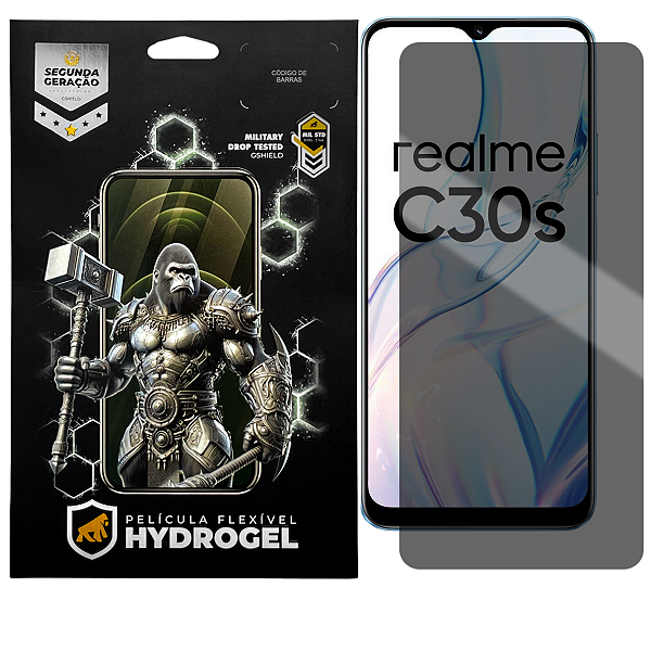 Película para Realme C30s - Privacidade Hydrogel - Gshield