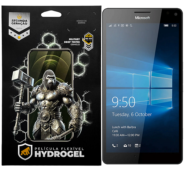 Película para Microsoft Lumia 950XL - Hydrogel Gamer Fosca - Gshield