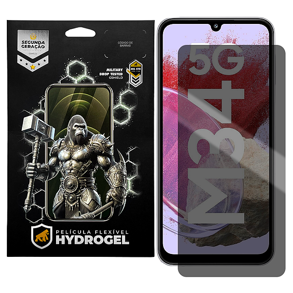 Película para Samsung Galaxy M34 5G - Privacidade Hydrogel - Gshield