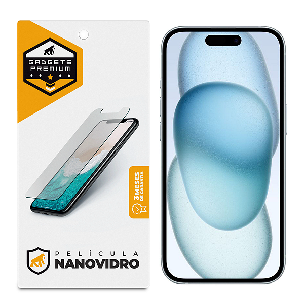 Película para iPhone 15 - Nano Vidro - Gshield