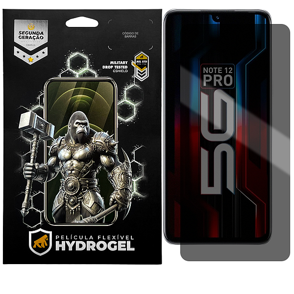 Película para Infinix Note 12 Pro 5G - Privacidade Hydrogel - Gshield