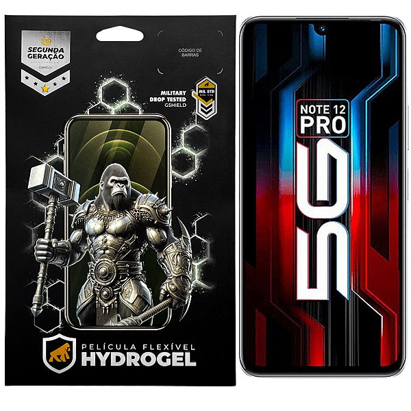 Película para Infinix Note 12 Pro 5G - Hydrogel Gamer Fosca - Gshield