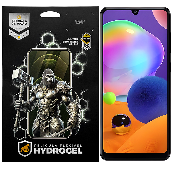 Película para Samsung Galaxy A31 - Hydrogel Gamer Fosca - Gshield