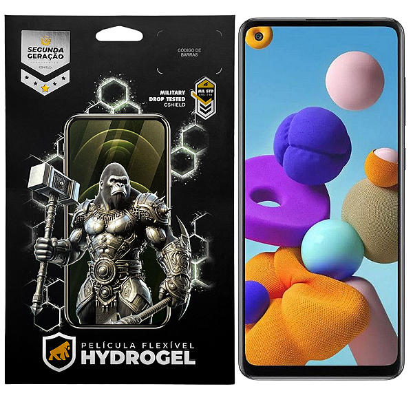 Película para Samsung Galaxy A21s - Hydrogel Gamer Fosca - Gshield