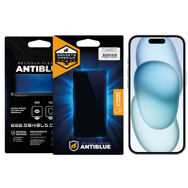 Película para iPhone 15 - AntiBlue - Gshield