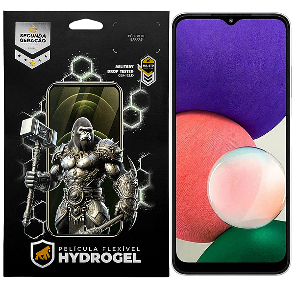 Película para Samsung Galaxy A22 5G - Hydrogel Gamer Fosca - Gshield