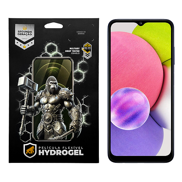 Película para Samsung Galaxy A03s - Hydrogel Gamer Fosca - Gshield