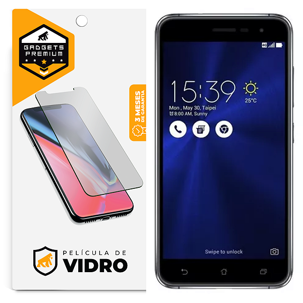 Película para Asus Zenfone 3 5.2 - Vidro Dupla - Gshield