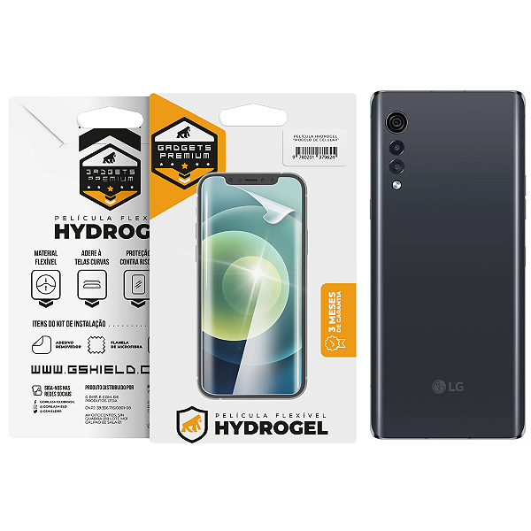 Película para LG Velvet - Traseira Hydrogel HD - Gshield