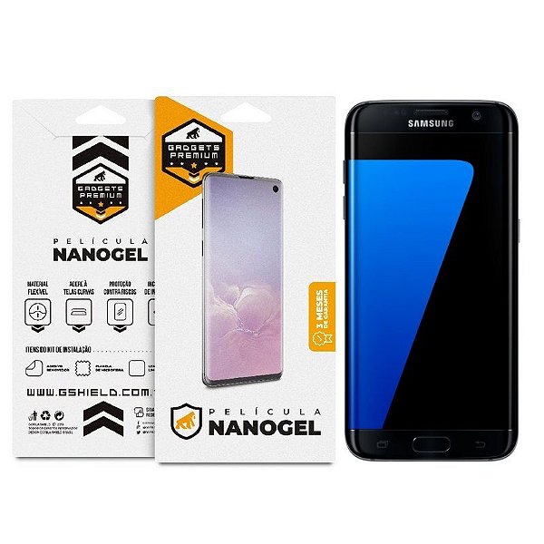 Película Nano Gel Dupla para Samsung Galaxy S7 Flat – Gshield (Cobre toda tela)