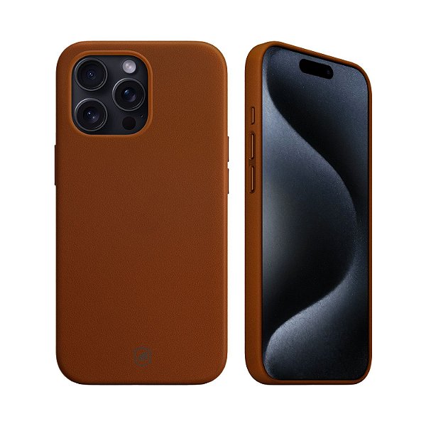 Capa para iPhone 15 Pro - Couro Dual Marrom - Gshield - Gshield - Capas  para celular, Películas, Cabos e muito mais