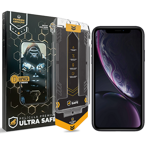 Película para iPhone XR - Ultra Safe - 6 meses de garantia de tela - Gshield