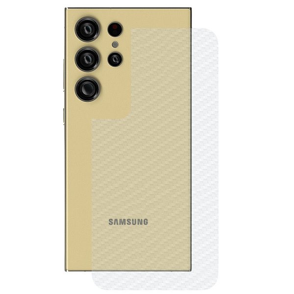 Película para Samsung Galaxy S24 Ultra - Traseira de Fibra de Carbono - Gshield
