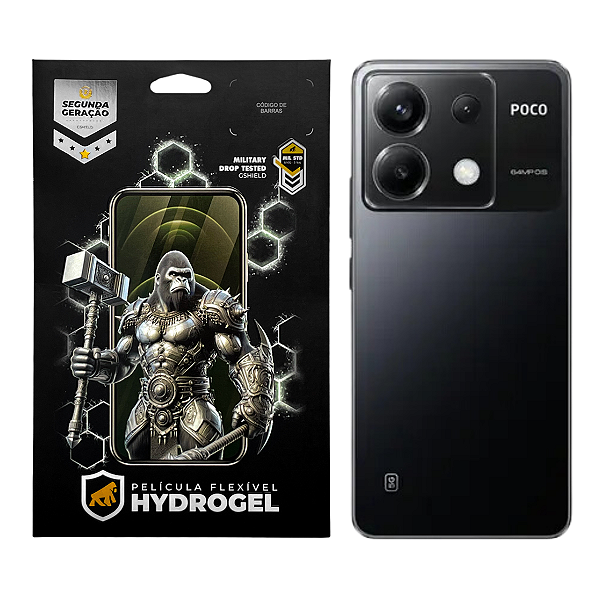 Película para Xiaomi Poco X6 5G - Traseira Hydrogel HD - Gshield