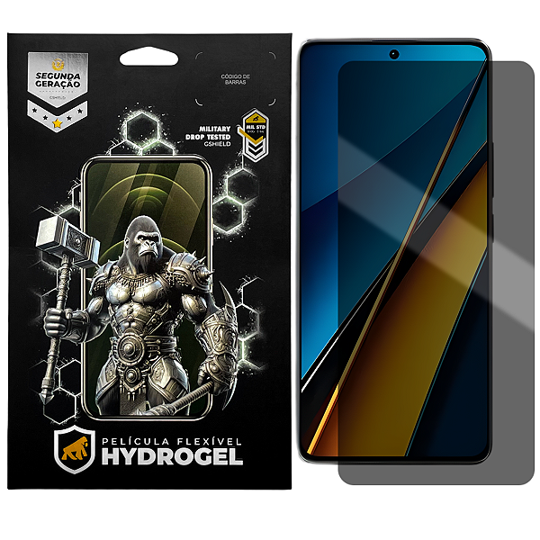 Película para Xiaomi Poco X6 5G - Privacidade Hydrogel - Gshield